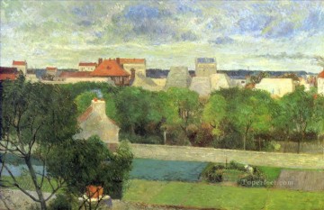 Paul Gauguin Painting - The Market Gardens of Vaugirard Paul Gauguin